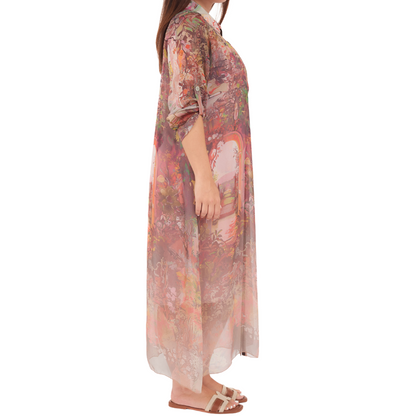 SILK DRESS ITALY (S)