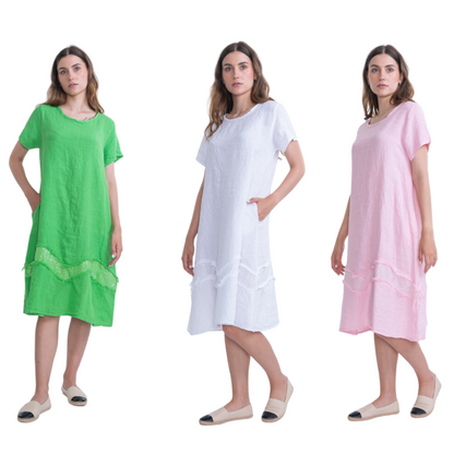 ITALIAN LINEN DRESS
