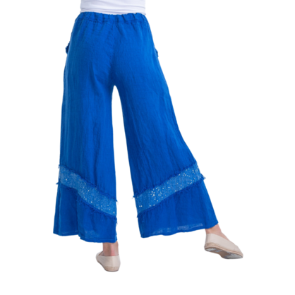 Vera May Italian Linen Cina Pant 2946