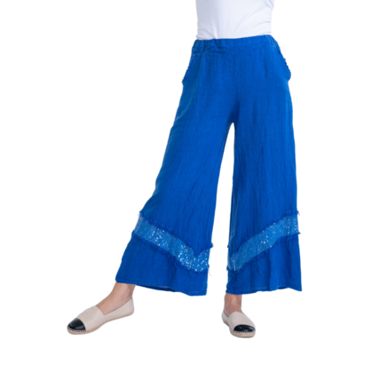 Vera May Italian Linen Cina Pant 2946