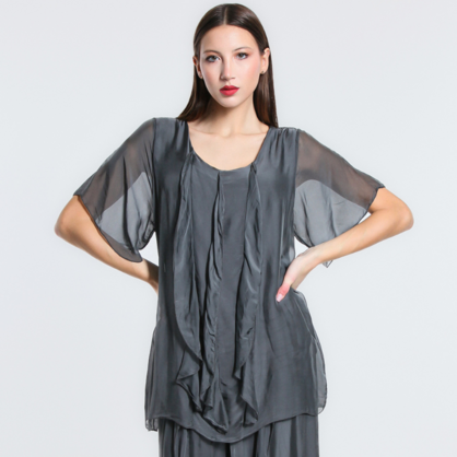 ITALIAN SILK TOP