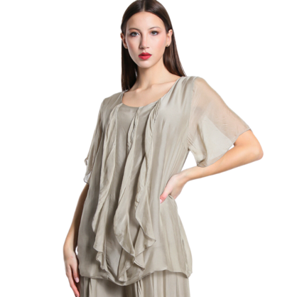 ITALIAN SILK TOP