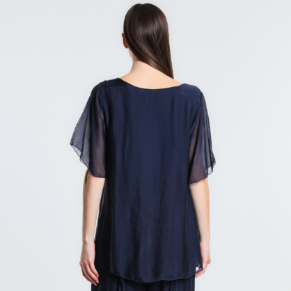 ITALIAN SILK TOP