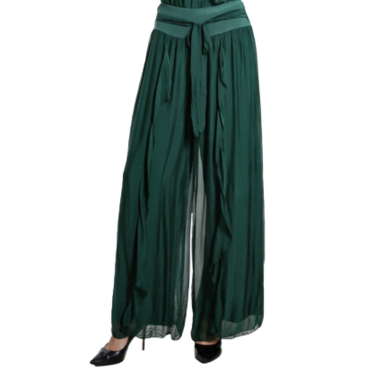 VERA MAY BOTTIGLIA ITALIAN SILK PANT 2989