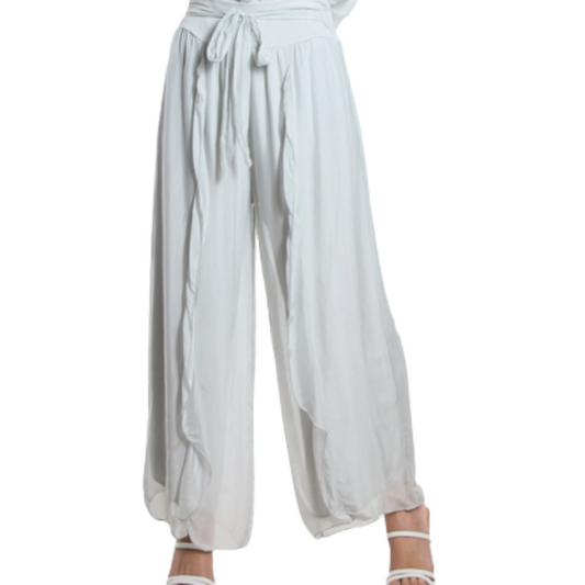 VERA MAY PERLA ITALIAN SILK PANT 2989