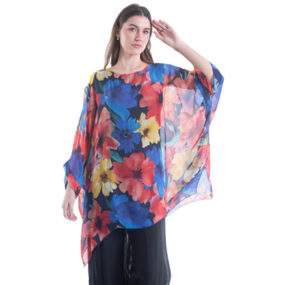 VERA MAY MARGHERITA ITALIAN SILK TOP 3171C