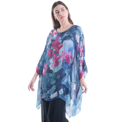 VERA MAY TULIPANO ITALIAN SILK TOP 3171D