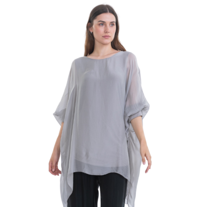 VERA MAY FANGO ITALIAN SILK TOP 3666