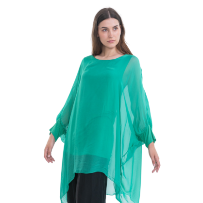 VERA MAY GUCCI ITALIAN SILK TOP 3666