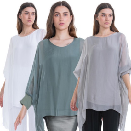 ITALIAN SILK TUNIC