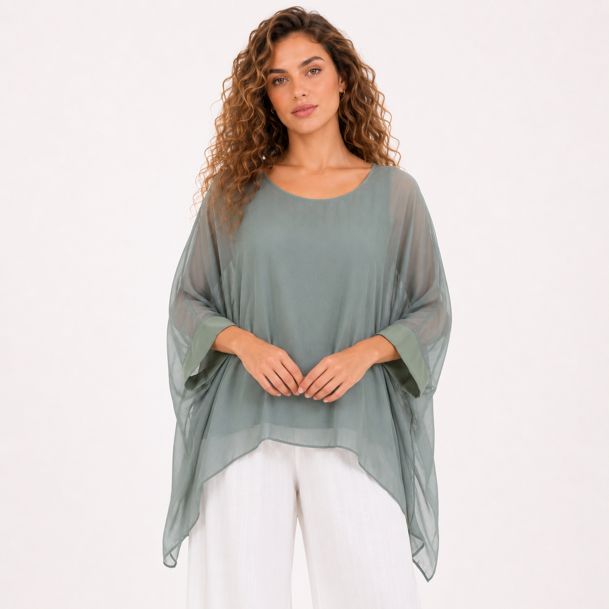 ITALIAN SILK TUNIC