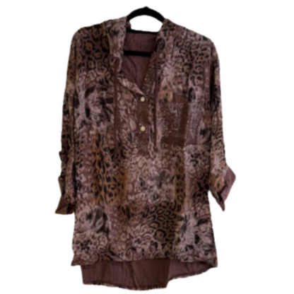 VERA MAY ITALIAN MORO VISCOSE TOP 55690