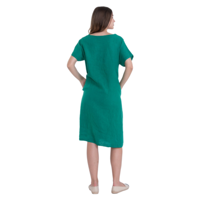 VERA MAY ITALIAN LINEN GUCCI DRESS 6002