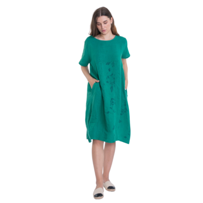 VERA MAY ITALIAN LINEN GUCCI DRESS 6002