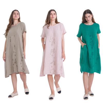 ITALIAN LINEN DRESS