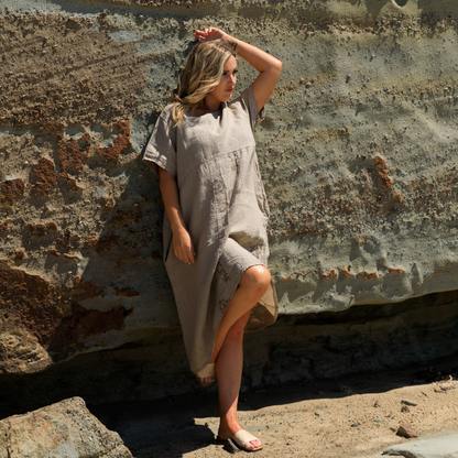 ITALIAN LINEN DRESS