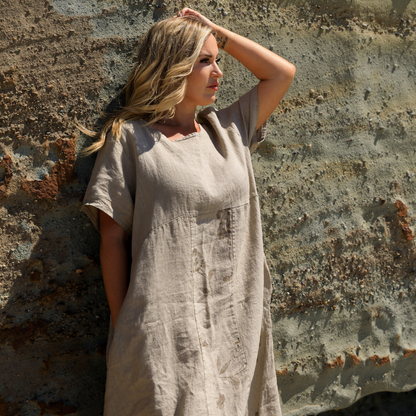 ITALIAN LINEN DRESS