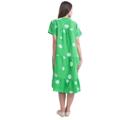 6006 MELA ITALIAN LINEN DRESS