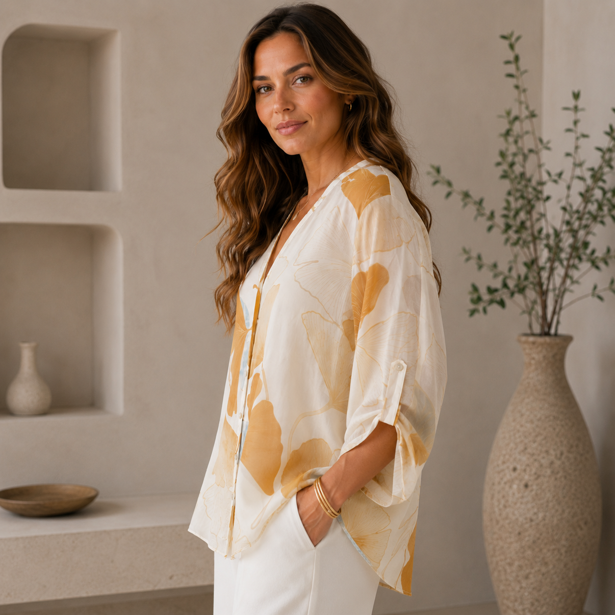 ITALIAN SILK TOP