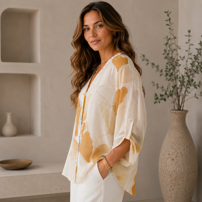 ITALIAN SILK TOP