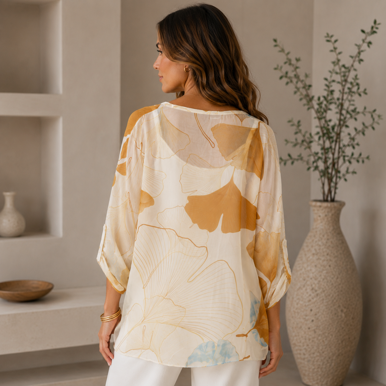 ITALIAN SILK TOP