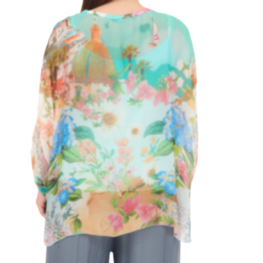 VERA MAY TIFFANY ITALIAN SILK TOP 60233