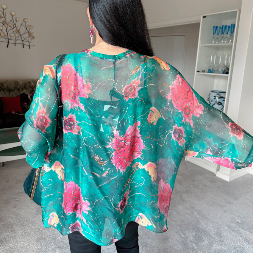 60234 Bottiglia Vera May Italian Silk Top