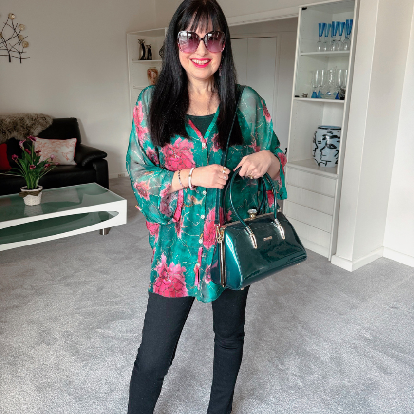 60234 Bottiglia Vera May Italian Silk Top