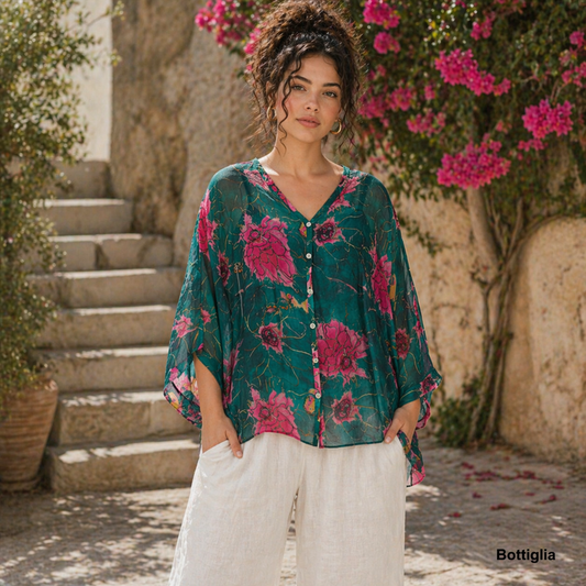 60234 Bottiglia Vera May Italian Silk Top