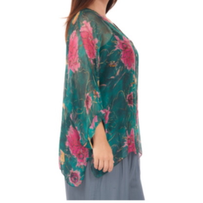 60234 Bottiglia Vera May Italian Silk Top