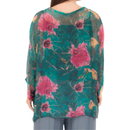 60234 Bottiglia Vera May Italian Silk Top