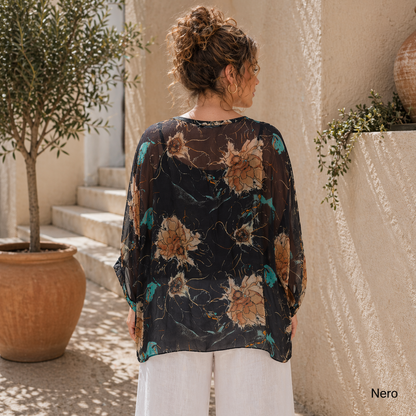 ITALIAN SILK TOP (N)