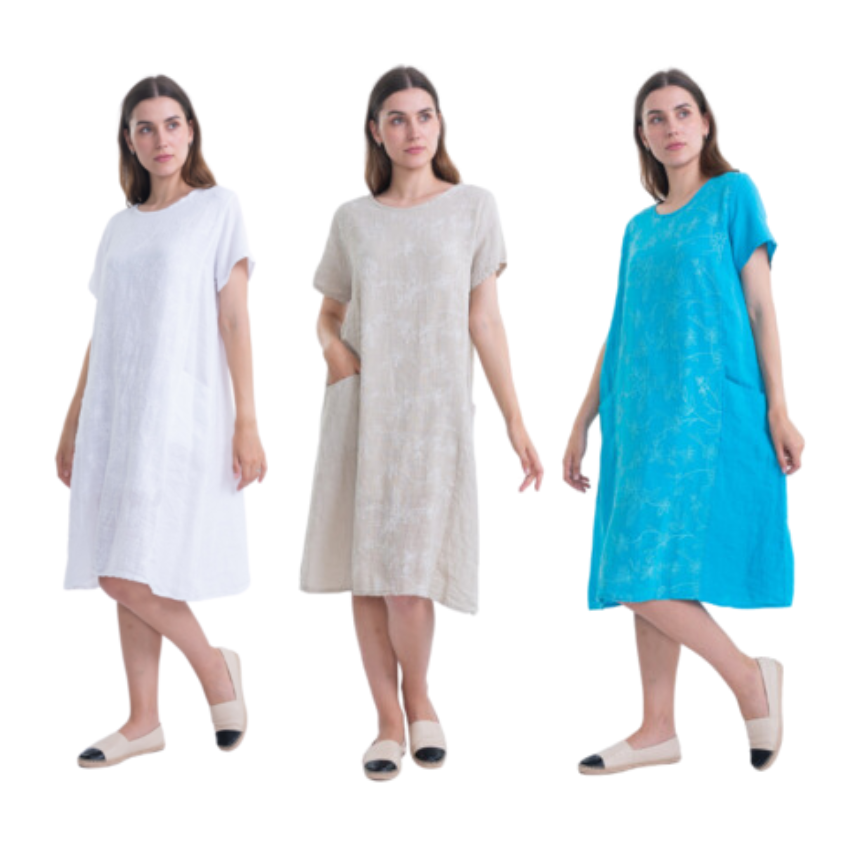 ITALIAN LINEN DRESS