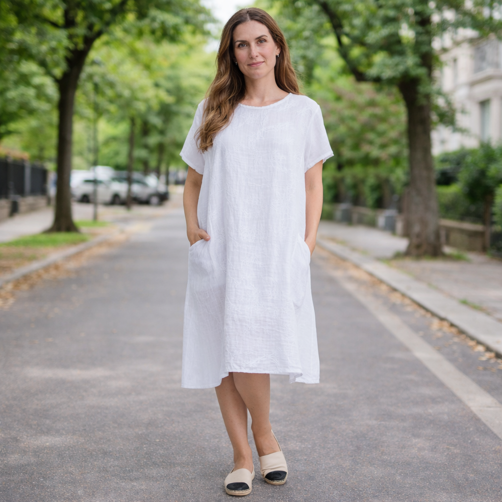 ITALIAN LINEN DRESS