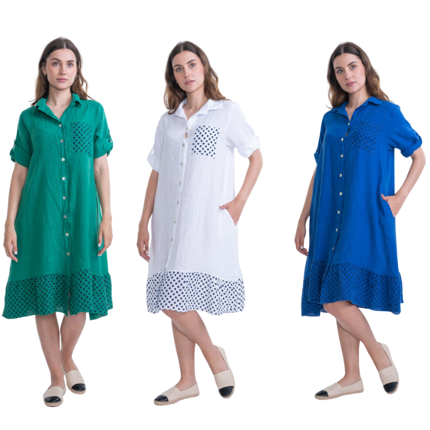 ITALIAN LINEN DRESS