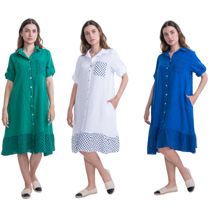 ITALIAN LINEN DRESS
