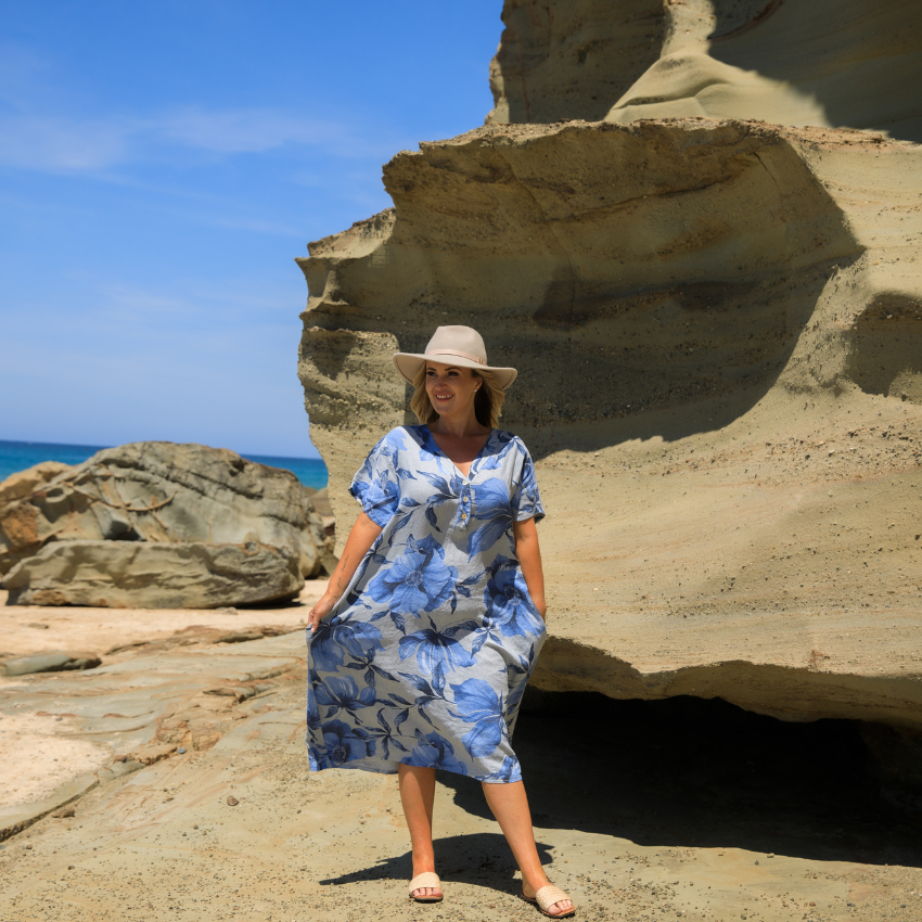 ITALIAN LINEN DRESS