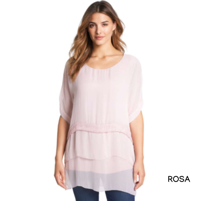 ITALIAN SILK TOP