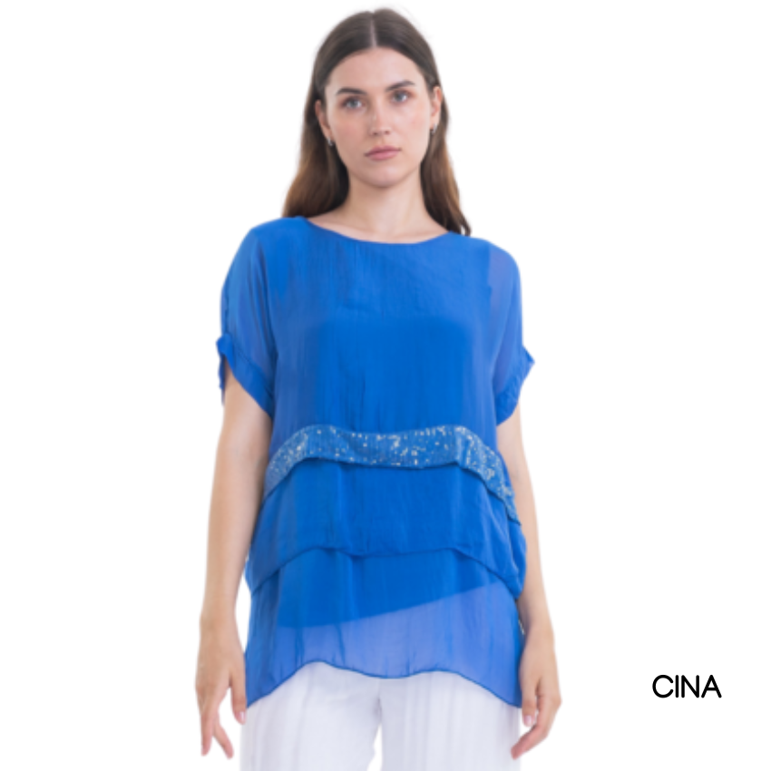 ITALIAN SILK TOP