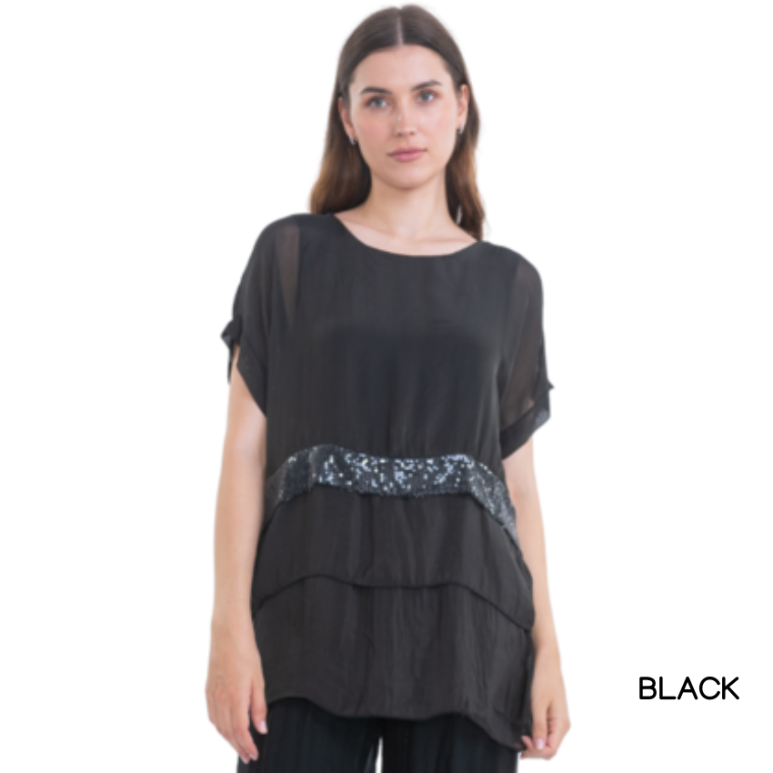 ITALIAN SILK TOP
