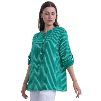 6069 GUCCI ITALIAN LINEN TOP