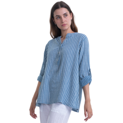 6069 JEANS ITALIAN LINEN TOP