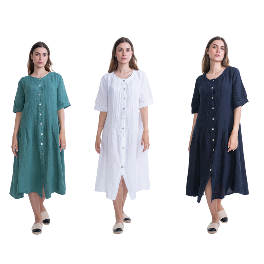 ITALIAN LINEN DRESS