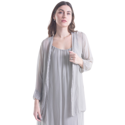 VERA MAY FANGO ITALIAN SILK TOP 6081