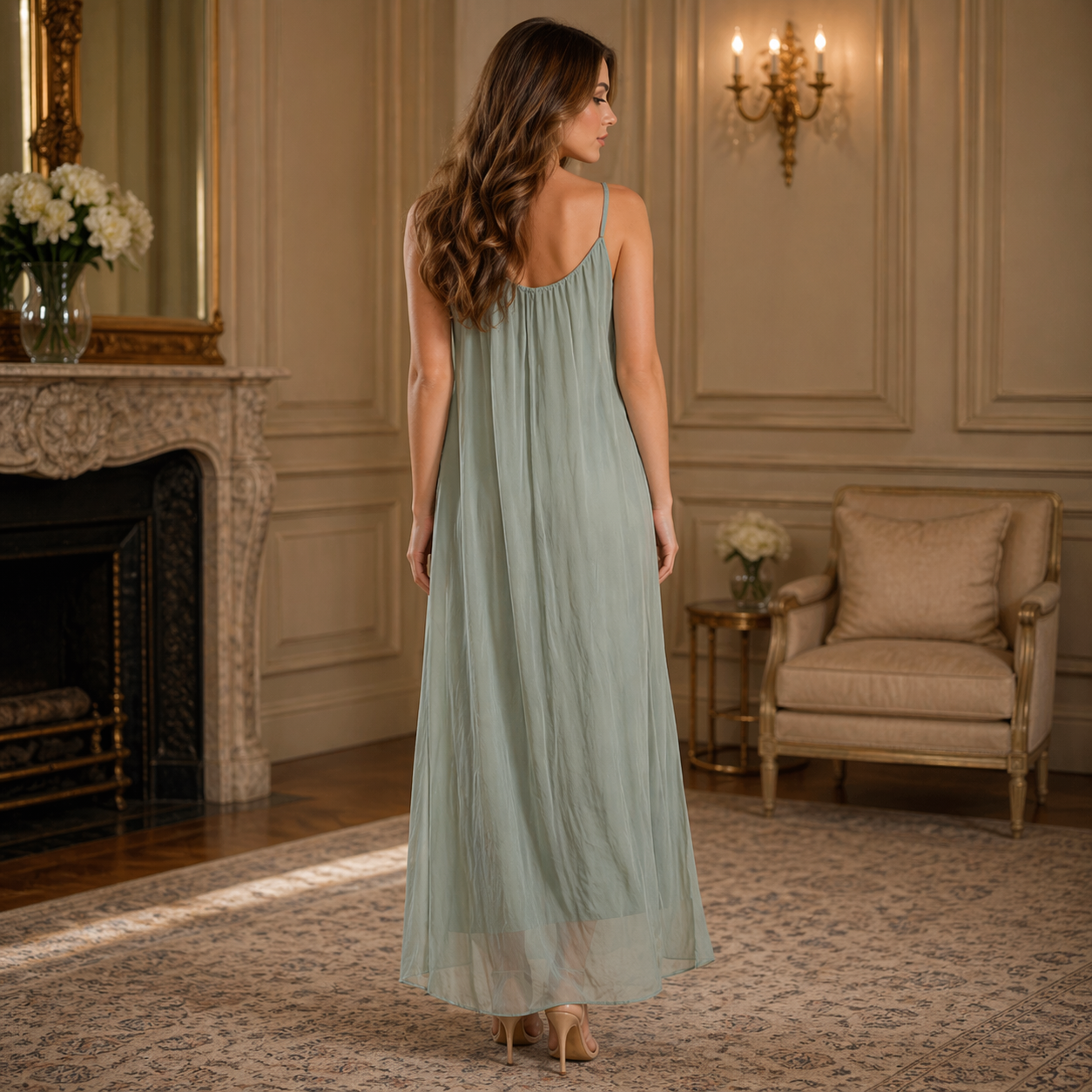 ITALIAN SILK DRESS