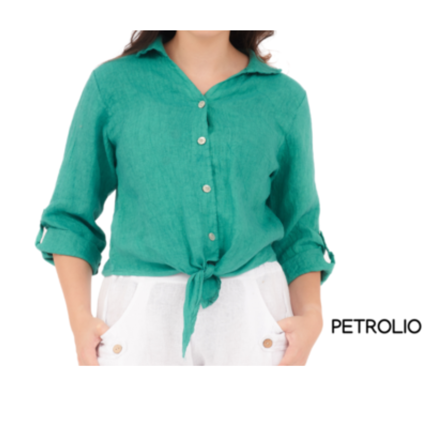 LINEN TOP ITALY (S)