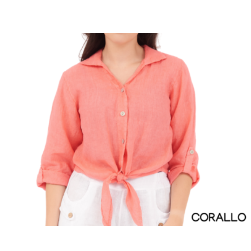 LINEN TOP ITALY (S)