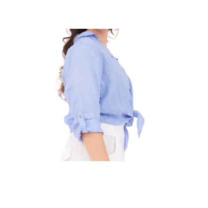6102 IRIS LINEN TOP