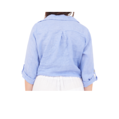 6102 IRIS LINEN TOP
