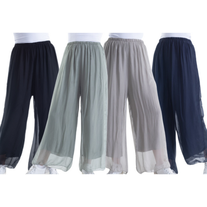 ITALIAN SILK PANT